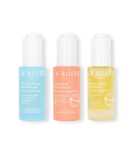 Trio sérums | La Rosée cosmétiques