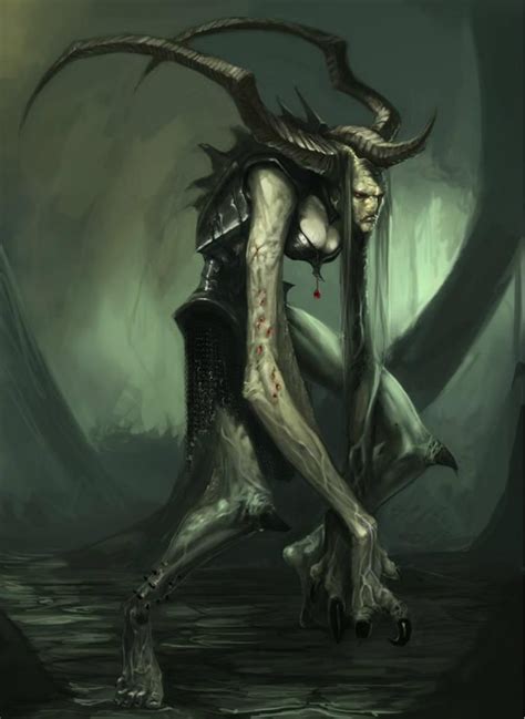 Bushyasta (Persian) - Demons and servants of the Sinlord of Sloth ...