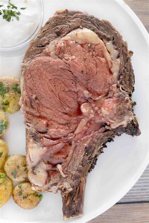 how to cook prime rib roast bone in