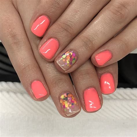 nail color coral 12