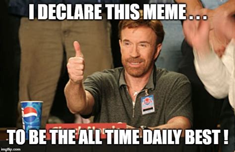 Chuck Norris thumbs up to meme Memes - Imgflip