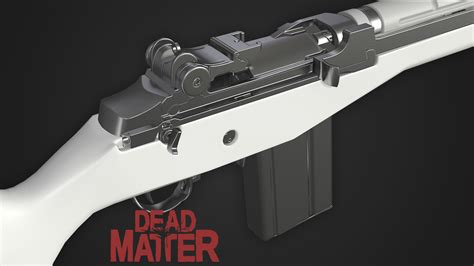 ArtStation - M14 + Variations (Models), Adam Ridsdale
