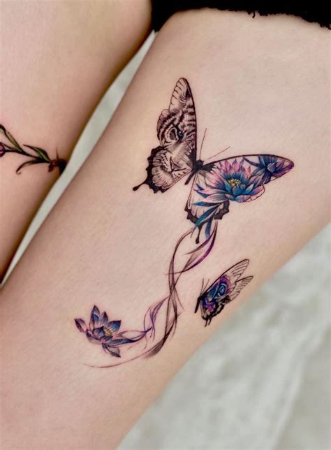 butterfly tattoos   time tattmania hinh xam dep hinh