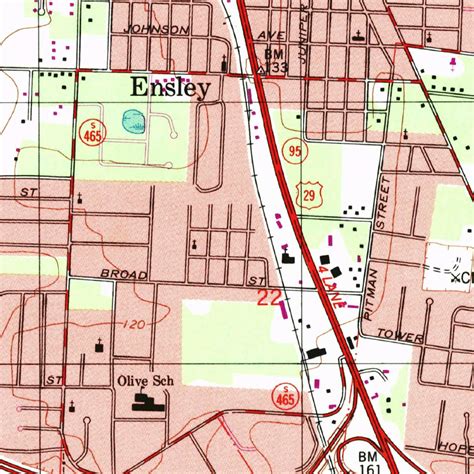 Cantonment, FL (1978, 24000-Scale) Map by United States Geological Survey | Avenza Maps