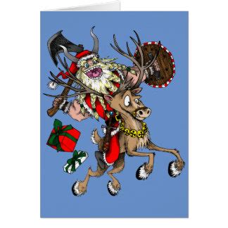 Viking Christmas Cards | Zazzle