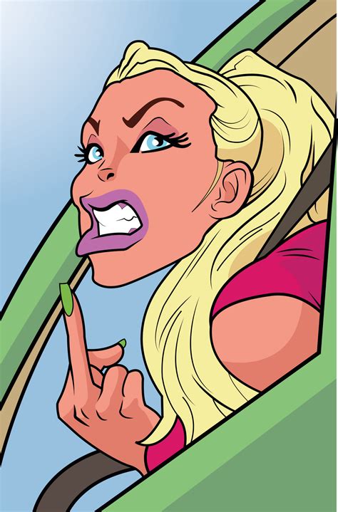 Kitty Summers Angry (traced) by BonecoSinforoso on DeviantArt