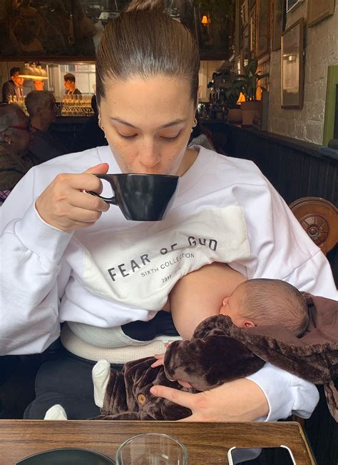 Ashley Graham's Sweetest Breast-Feeding Shots With Her 3 Sons