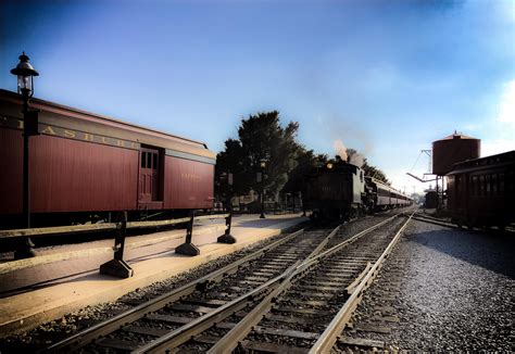 Took this back in August on the Strasburg Railroad : r/trains