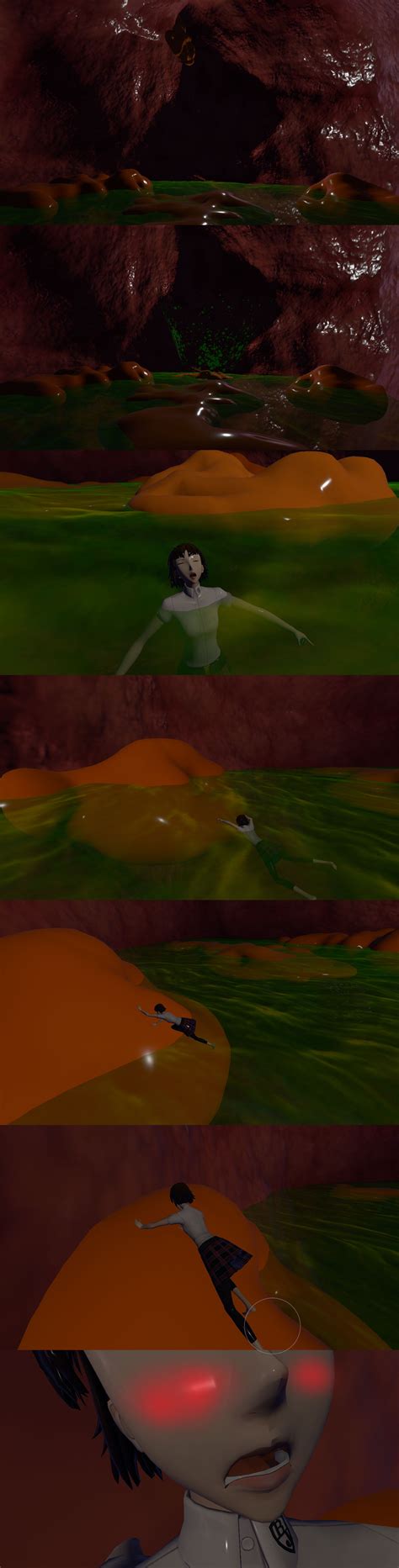 [COMMISSION] Giantess Sae Niijima Unaware Vore #8 by Spicegts on DeviantArt