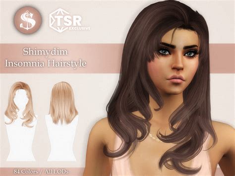 The Sims Resource - Insomnia Hairstyle