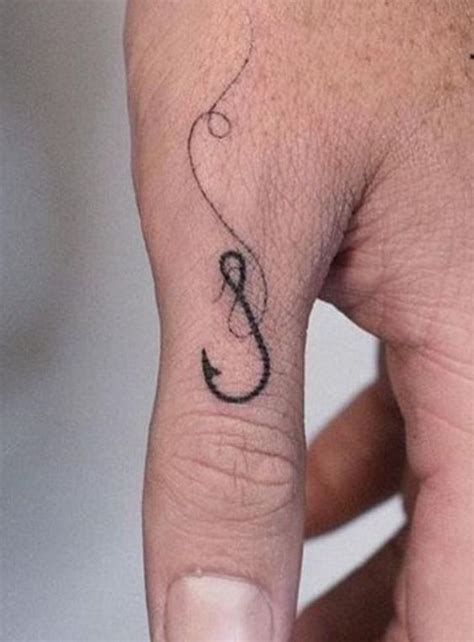 Get simple fish hook tattoo to actually ensure astonishing results