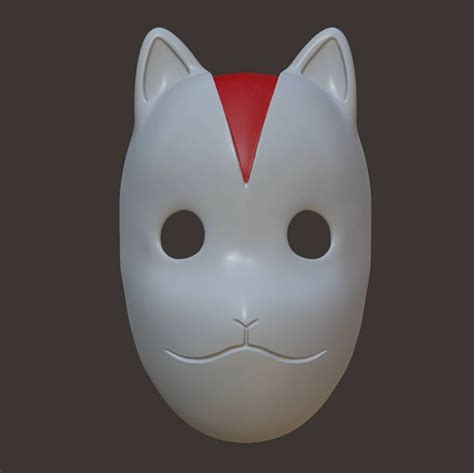 OBJ file Itachi Anbu Mask 🎭・3D printing template to download・Cults