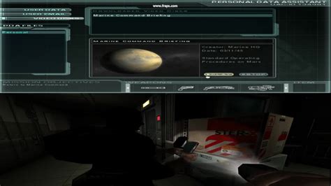 PDA checking video - Doom 3 Splitscreen Edition mod for Doom III - ModDB