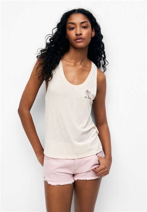 PULL&BEAR Top - beige - Zalando.de