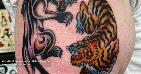 Battle royale tattoo located on the hip.