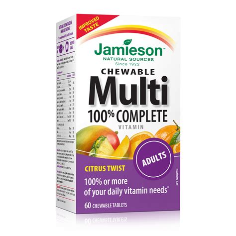 100% Complete Multivitamin for Adults – Chewable | Ultra Pharm Marketing Limited