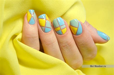 Negative space маникюр – модная новинка в 2015 году