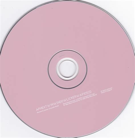 Andrew's Album Art: Aphex Twin - Windowlicker EP (1999)