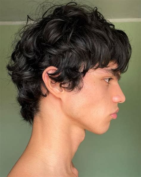 𝒃𝒍𝒐𝒐𝒎𝒊𝒏𝒈𝒔 | Men haircut curly hair, Shaggy short hair, Male haircuts curly