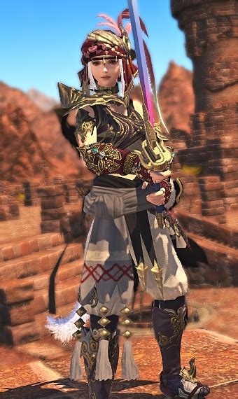 gilded swordsaint eorzea collection