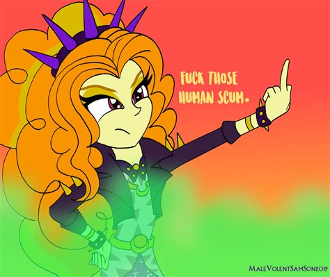 Adagio Dazzle F.U. by MaleVolentSamSon on DeviantArt
