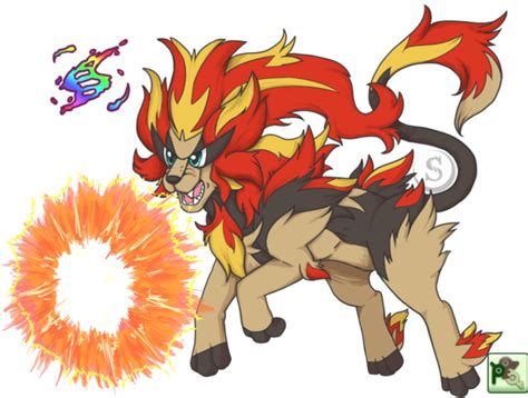Mega Pyroar Q - PokéFarm Q Official Wiki