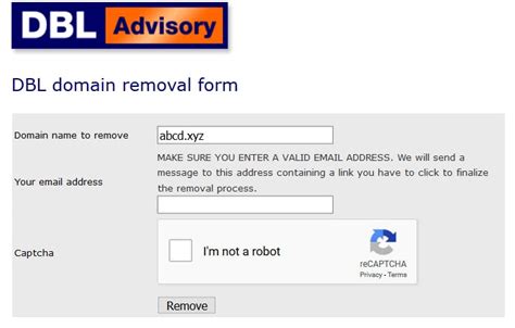 Spamhaus Blacklist