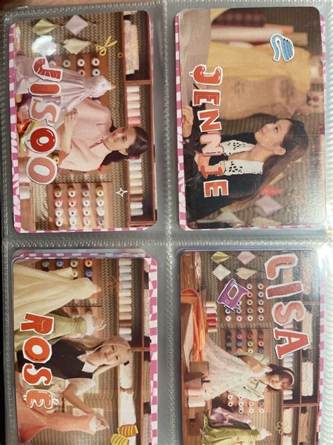 Blackpink cards, Hobbies & Toys, Memorabilia & Collectibles, Fan ...