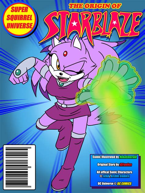 The Origin of StarBlaze Comic- Cover by NekoEmerald on DeviantArt