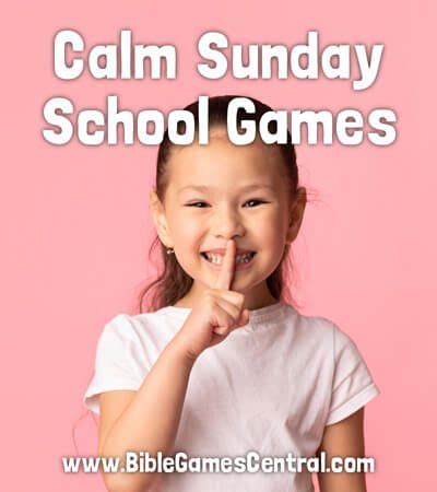 Sunday School Games - Bible Games for Kids