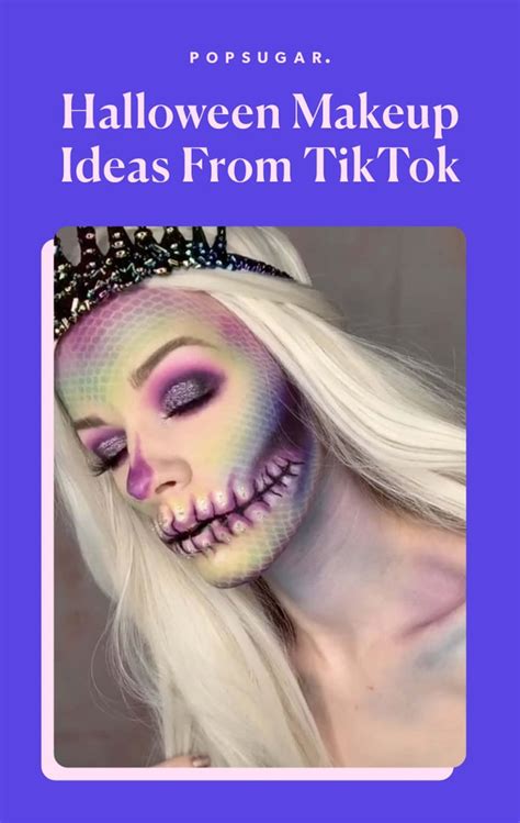 halloween makeup ideas  tiktok popsugar beauty photo