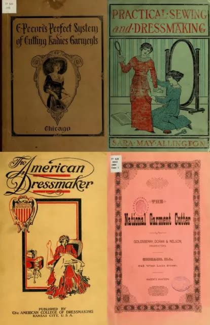 236 VECCHI LIBRI rari su sartoria misure taglio e cucito su DVD EUR 12 ...