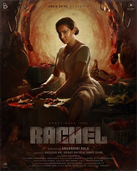 First Look Poster of the Movie Rachel Released