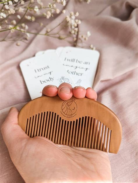 ultimate birthing set  labour comb  positive birth affirmation