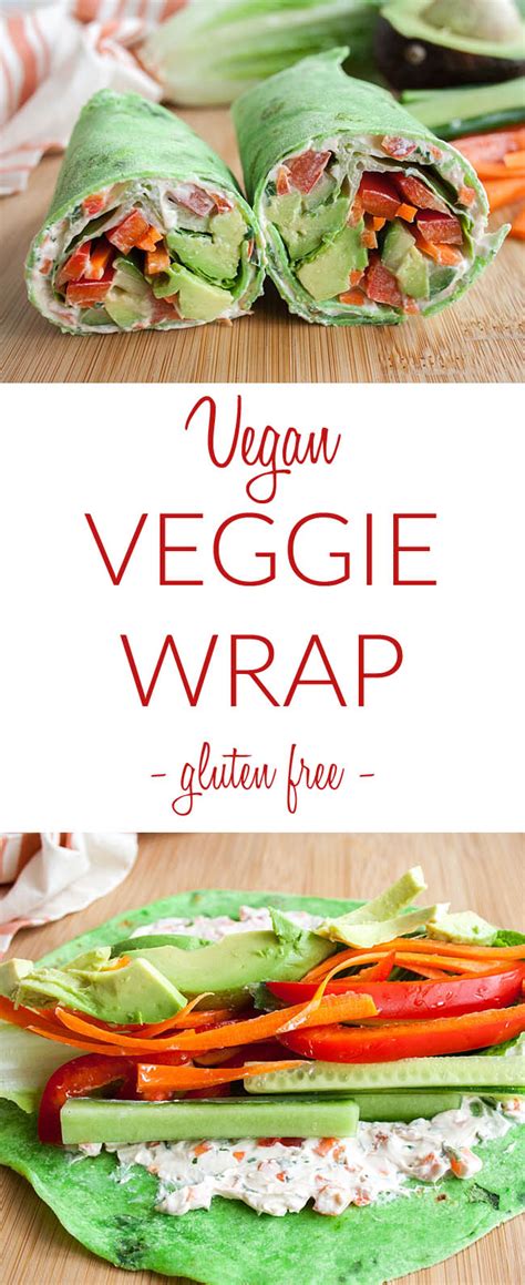 Vegan Veggie Wrap - Create Mindfully