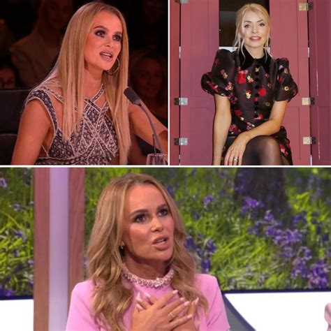 Stars - Holly Willoughby was dragged into Amanda Holden's cryptic radio