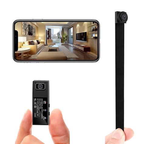 1080P Mini Hidden Spy Camera | WiFi Portable IP Nanny Cam with