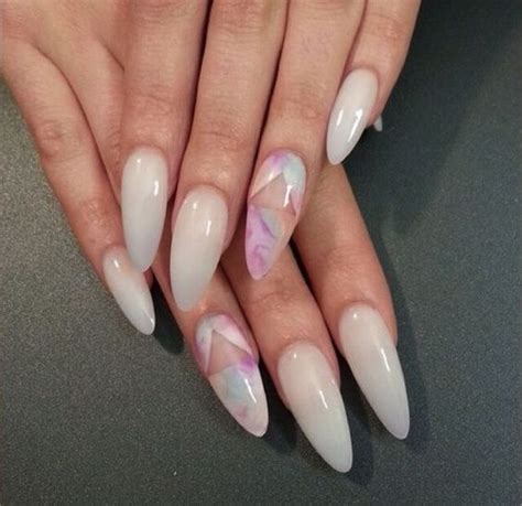 Прозрачный маникюр | Gel nails, Stiletto nails designs, Fancy nails