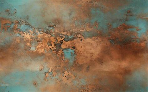 Premium AI Image | Bronzed Patina Texture Background