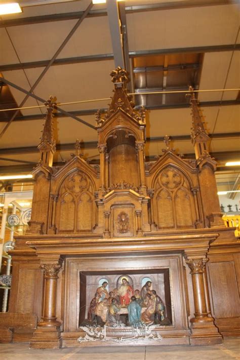 Antique Gothic Altar - A Piece of History