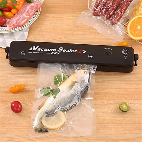 Вакууматор пищевых продуктов, Vacuum Sealer, Черный / Вакуумный ...