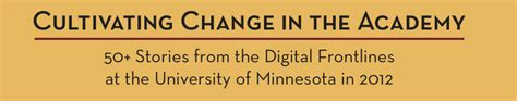 Cultivating Change, Volume 1 | Cultivating Change in the Academy ...