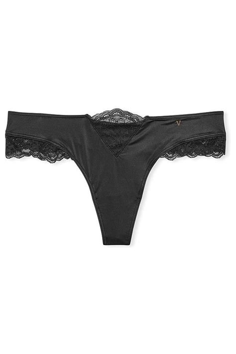 Buy Victoria's Secret Lace Thong Knickers from the Victoria's Secret UK