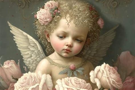Pin by Тetiana Havryliuk on Обране | Cherub art, Angel painting, Angel ...