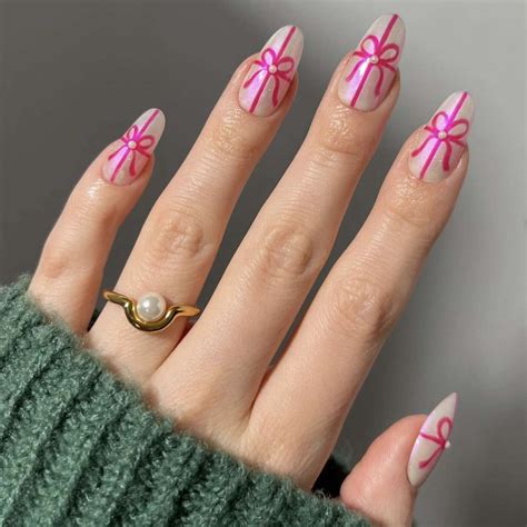 nail art bow design 6