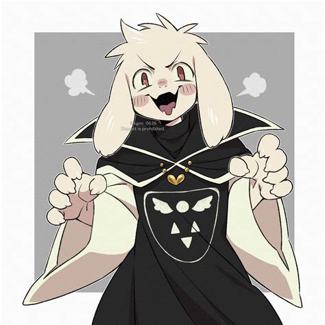 asriel dreemurr undertale drawn  kageimo danbooru