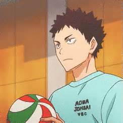 Iwaizumi Hajime GIF - Iwaizumi Hajime Haikyuu - Discover & Share GIFs