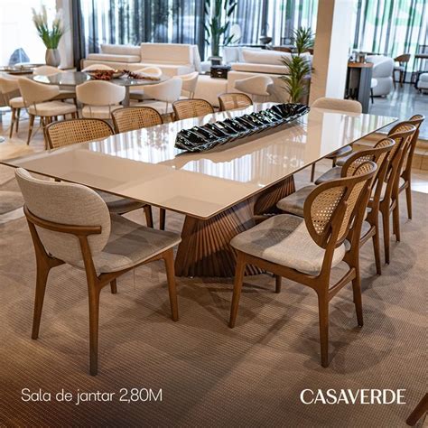 Mesa Retangular 10 Lugares - Sala de jantar para 10 lugares | Mesa jantar 10 lugares retangular ...