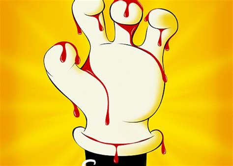 Mickey Mouse Is Dead? The Awesome New Bloody Poster From Disneyland ...