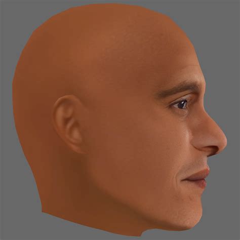 roberto carlos head  poly head  game  poly  model
